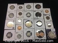 Random Coin Lot Silver And Non Silver  Most Canada