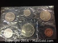 Mint Sealed 1968 Coin Set Of Canada 