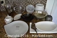 Home And Kitchen Decor Trays, Bowls And Plates -A