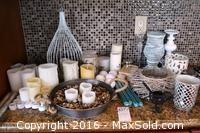 Home Decor Candels Holders And Candles -A