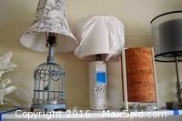 Three Decorative Lamps -A 