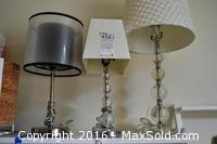 Glass & Metal Lamps -A