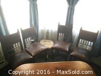 Eastlake Victorian Style Dining Chairs -C 