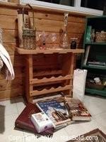 Wine Rack And Related Items - A