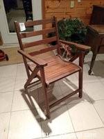 Wood Folding Chair - A