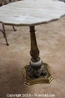 Marble Topped Table - C