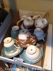  Tea Cups And Saucers