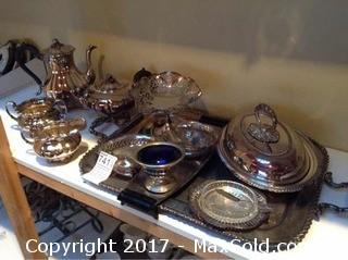  Silver Plate Lot