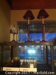  Lamps, Misc Kitchen Lot