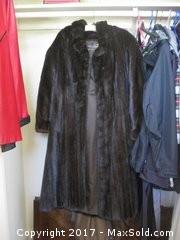 Mannis of Beverly Hills Full Length Mink A