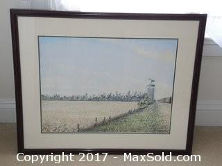 Debie Rothenberger Signed Watercolor - A