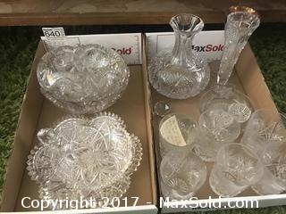 Glass Serving Wares-A