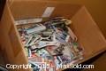Box of Baseball and Other Sports Cards