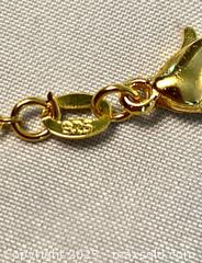 MaxSold Auction: 14k GP Portrait of Jesus on Sterling Gold Tone Necklace - Maple Shade (New Jersey, USA) SELLER MANAGED Downsizing Online Auction - Martin Avenue