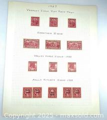MaxSold Auction: 1927-1928 Special Issues US Stamps - Maple Shade (New Jersey, USA) SELLER MANAGED Downsizing Online Auction - Martin Avenue