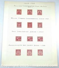 MaxSold Auction: 1928-1930 Commemorative Issue US Stamps - Maple Shade (New Jersey, USA) SELLER MANAGED Downsizing Online Auction - Martin Avenue