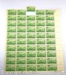 MaxSold Auction: 1936/1937 Army/Navy Issue Stamp Block - Maple Shade (New Jersey, USA) SELLER MANAGED Downsizing Online Auction - Martin Avenue