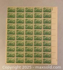 MaxSold Auction: 1936/1937 Army/Navy Issue Stamp Block with Plate Number - Maple Shade (New Jersey, USA) SELLER MANAGED Downsizing Online Auction - Martin Avenue
