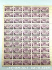 MaxSold Auction: 1936 Oregon US Stamp Block with Plate Number - Maple Shade (New Jersey, USA) SELLER MANAGED Downsizing Online Auction - Martin Avenue