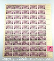 MaxSold Auction: 1936 Oregon US Stamp Block with Plate Number - Maple Shade (New Jersey, USA) SELLER MANAGED Downsizing Online Auction - Martin Avenue