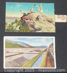 MaxSold Auction: 1937 Vtg Postcards & Salt from the Great Salt Lake - Maple Shade (New Jersey, USA) SELLER MANAGED Downsizing Online Auction - Martin Avenue