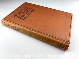 MaxSold Auction: 1947 United States Stamp Catalogue Specialized Book & More - Maple Shade (New Jersey, USA) SELLER MANAGED Downsizing Online Auction - Martin Avenue