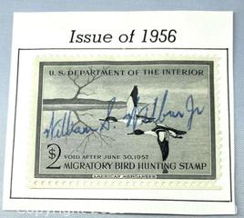 MaxSold Auction: 1956 Federal Duck Hunting Permit - Maple Shade (New Jersey, USA) SELLER MANAGED Downsizing Online Auction - Martin Avenue