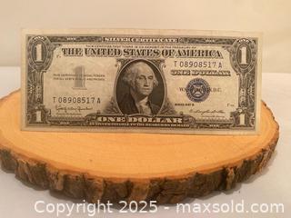 MaxSold Auction: 1957 B $1 Blue Seal Silver Certificate - Maple Shade (New Jersey, USA) SELLER MANAGED Downsizing Online Auction - Martin Avenue