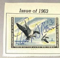 MaxSold Auction: 1963 Federal Duck Hunting Permit Stamp - Maple Shade (New Jersey, USA) SELLER MANAGED Downsizing Online Auction - Martin Avenue