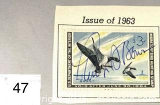 MaxSold Auction: 1963 Federal Duck Hunting Permit Stamp - Maple Shade (New Jersey, USA) SELLER MANAGED Downsizing Online Auction - Martin Avenue