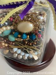 MaxSold Auction: Costume and Vintage Jewelry Filled Jar - Maple Shade (New Jersey, USA) SELLER MANAGED Downsizing Online Auction - Martin Avenue