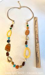 MaxSold Auction: Dangling Necklace with Gemstones - Maple Shade (New Jersey, USA) SELLER MANAGED Downsizing Online Auction - Martin Avenue