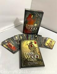 MaxSold Auction: Dark Wood Tarot Deck - Maple Shade (New Jersey, USA) SELLER MANAGED Downsizing Online Auction - Martin Avenue