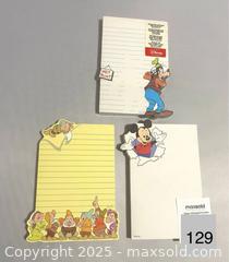 MaxSold Auction: Disney Mickey, Dwarfs & Goofy Note Pads - Maple Shade (New Jersey, USA) SELLER MANAGED Downsizing Online Auction - Martin Avenue