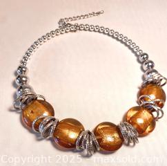 MaxSold Auction: Earthtone Statement Necklaces - Maple Shade (New Jersey, USA) SELLER MANAGED Downsizing Online Auction - Martin Avenue