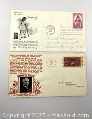 MaxSold Auction: Health Theme First Day Covers W/ Cachets & More - Maple Shade (New Jersey, USA) SELLER MANAGED Downsizing Online Auction - Martin Avenue