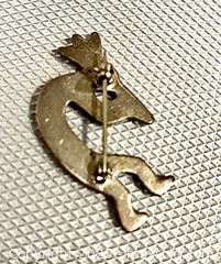 MaxSold Auction: Kokopelli Earrings & Pin - Maple Shade (New Jersey, USA) SELLER MANAGED Downsizing Online Auction - Martin Avenue