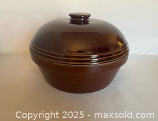 MaxSold Auction: Lidded Brown Bean Pot  - Maple Shade (New Jersey, USA) SELLER MANAGED Downsizing Online Auction - Martin Avenue