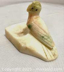 MaxSold Auction: MCM Italian Carved Alabaster Parrot - Maple Shade (New Jersey, USA) SELLER MANAGED Downsizing Online Auction - Martin Avenue