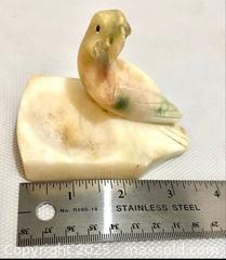 MaxSold Auction: MCM Italian Carved Alabaster Parrot - Maple Shade (New Jersey, USA) SELLER MANAGED Downsizing Online Auction - Martin Avenue