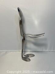 MaxSold Auction: Metal Silverware Man Sculpture - Maple Shade (New Jersey, USA) SELLER MANAGED Downsizing Online Auction - Martin Avenue