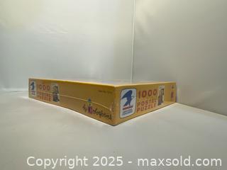 MaxSold Auction: New, Sealed in Box, Vintage Postal Puzzle by Colorform, 1989 - Maple Shade (New Jersey, USA) SELLER MANAGED Downsizing Online Auction - Martin Avenue