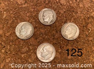MaxSold Auction: Silver Roosevelt Dimes - Maple Shade (New Jersey, USA) SELLER MANAGED Downsizing Online Auction - Martin Avenue