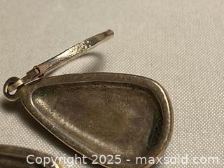 MaxSold Auction: Sterling & Lapis Dangle Earrings - Maple Shade (New Jersey, USA) SELLER MANAGED Downsizing Online Auction - Martin Avenue