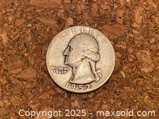 MaxSold Auction: Two Silver Quarters - Maple Shade (New Jersey, USA) SELLER MANAGED Downsizing Online Auction - Martin Avenue