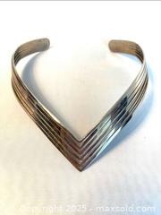 MaxSold Auction: V-Shaped Cuff Necklace - Maple Shade (New Jersey, USA) SELLER MANAGED Downsizing Online Auction - Martin Avenue