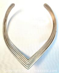 MaxSold Auction: V-Shaped Cuff Necklace - Maple Shade (New Jersey, USA) SELLER MANAGED Downsizing Online Auction - Martin Avenue