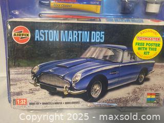 MaxSold Auction: Vintage Aston Martin DB5 Airfix Model Kit - Maple Shade (New Jersey, USA) SELLER MANAGED Downsizing Online Auction - Martin Avenue