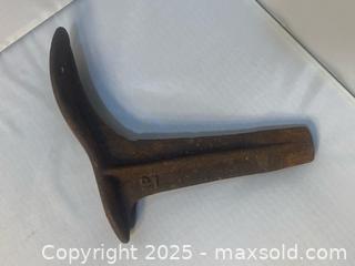 MaxSold Auction: Vintage Cast Iron Shoe Anvil/Mold for Cobbler - Maple Shade (New Jersey, USA) SELLER MANAGED Downsizing Online Auction - Martin Avenue