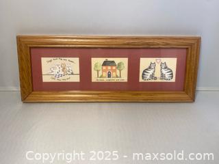 MaxSold Auction: Vintage Cats, Love, and Home Folk Art Plaque - Maple Shade (New Jersey, USA) SELLER MANAGED Downsizing Online Auction - Martin Avenue